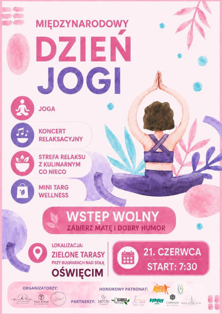 Międzynarodowy Dzień Jogi w Oświęcimiu 