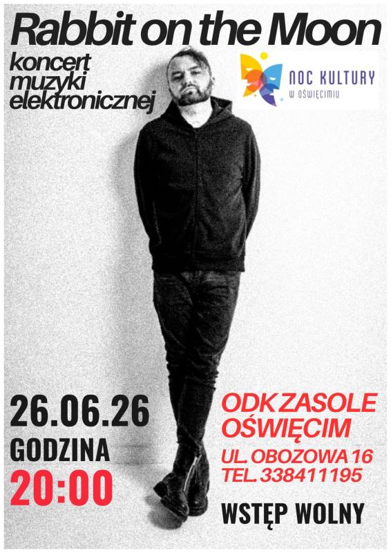 Noc Kultury: koncert muzyki elektronicznej Rabbit on the Moon.