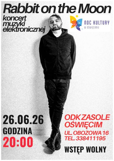 Noc Kultury: koncert muzyki elektronicznej Rabbit on the Moon.
