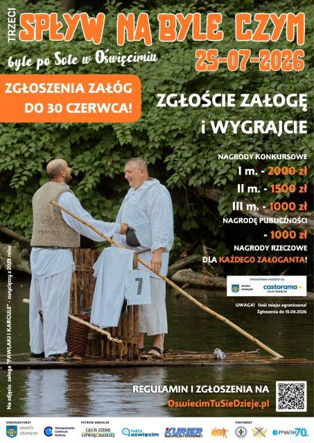 Zgłoszenia załóg do 3.Spływu na Byle czym - do 30 czerwca!