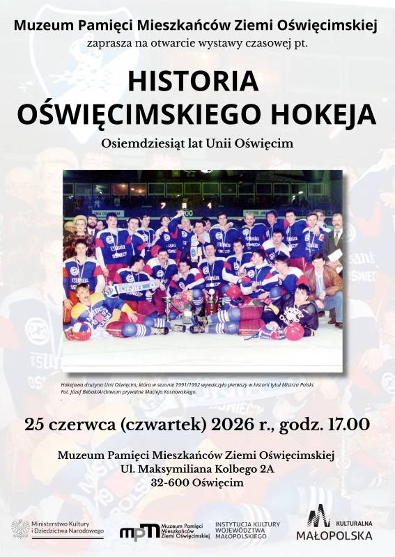 Opowieść o historii oświęcimskiego hokeja na wystawie