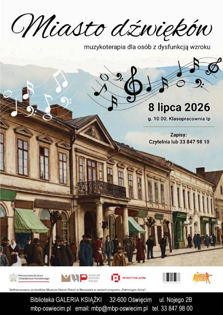 Miasto dźwięków – muzykoterapia dla dorosłych