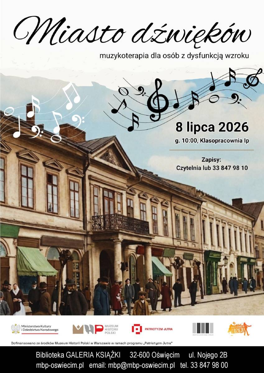 Miasto dźwięków – muzykoterapia dla dorosłych
