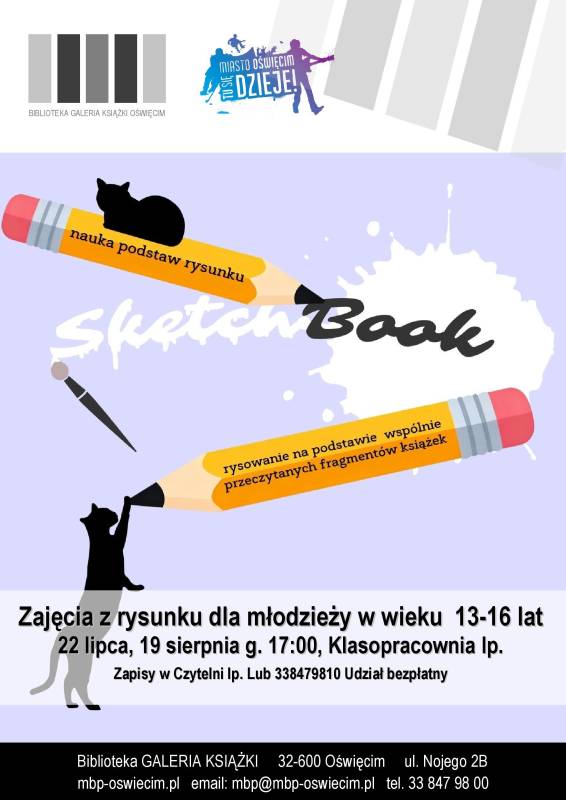 SketchBook - zajęcia z rysunku dla młodzieży