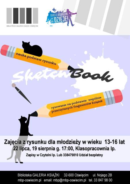 SketchBook - zajęcia z rysunku dla młodzieży