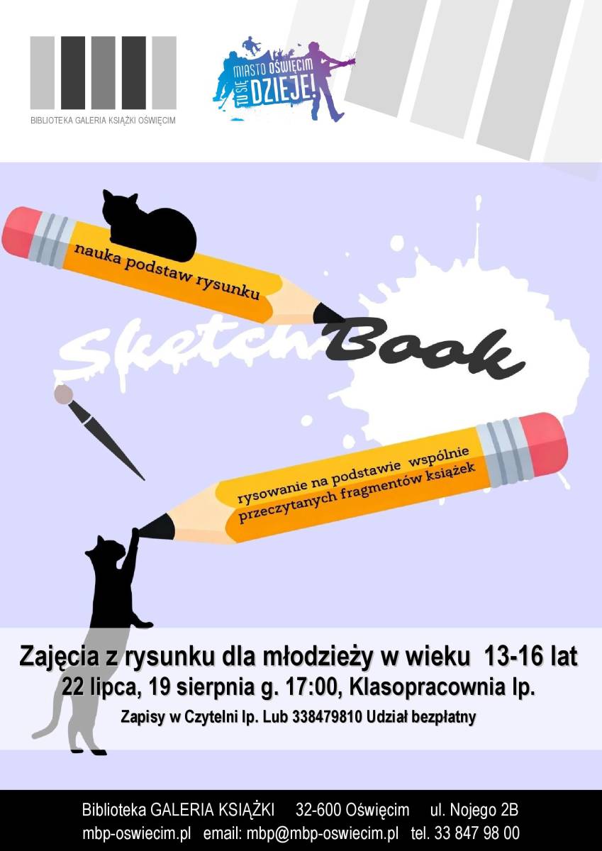 SketchBook - zajęcia z rysunku dla młodzieży
