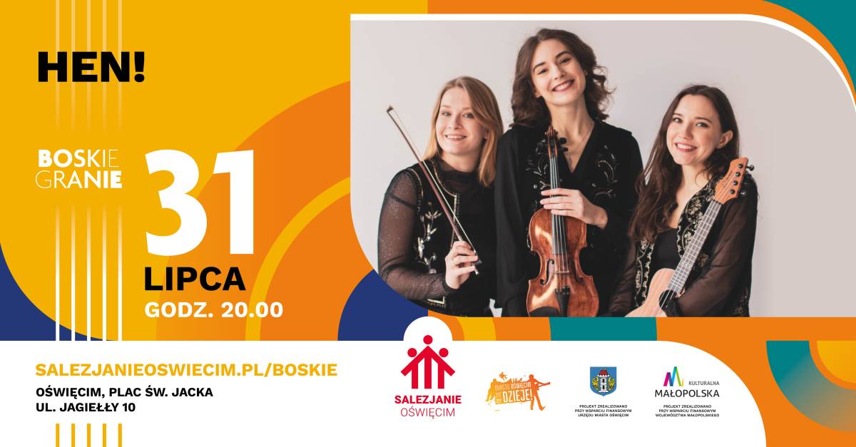 Boskie Granie 2026 - koncert zespołu Hen!