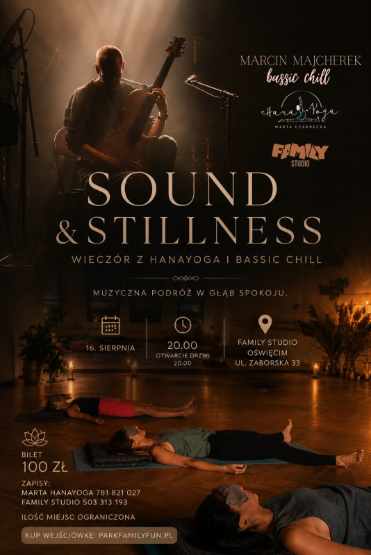 SOUND & STILLNESS Yoga & Live ambient concert