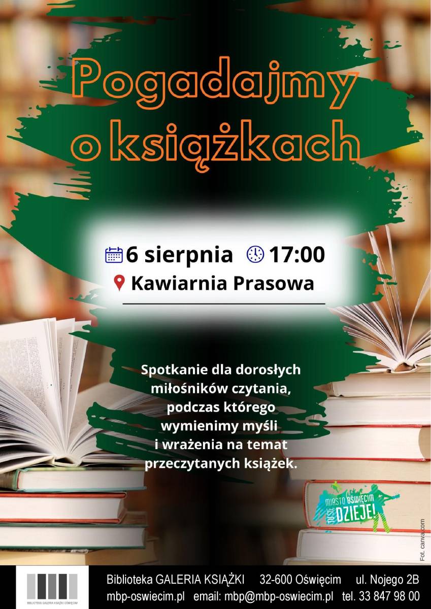 Pogadajmy o książkach