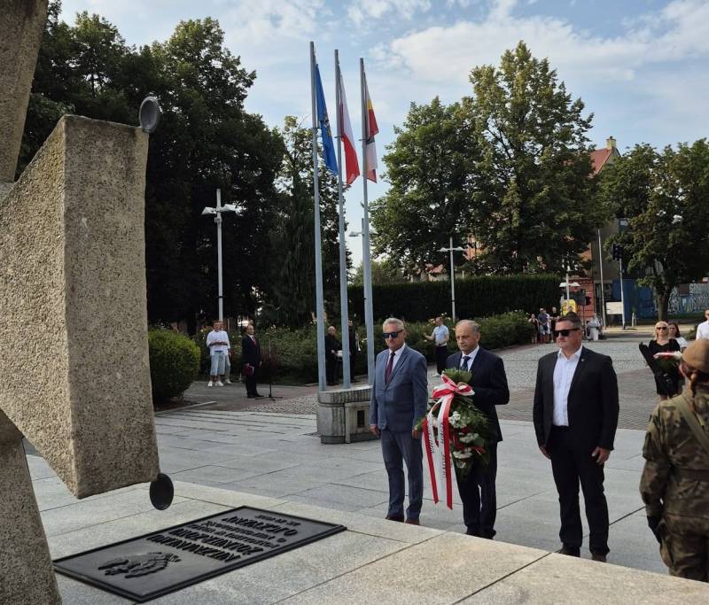 Oświęcim oddał hołd bohaterom Powstania Warszawskiego