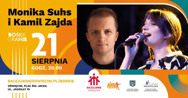 Boskie Granie 2026 - koncert Monika Suhs i Kamil Zajda