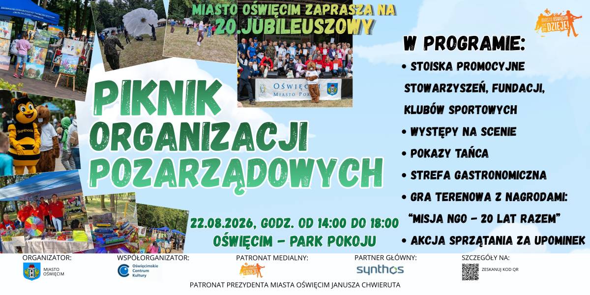 Piknik Organizacji Pozarządowych w Oświęcimiu