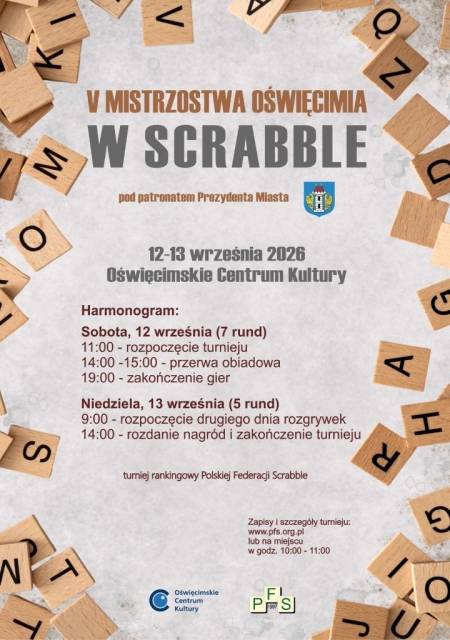 V Mistrzostwa Oświęcimia w Scrabble