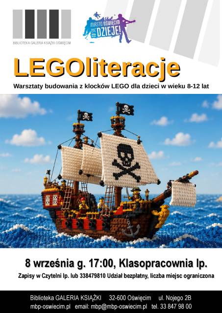 LEGOliteracje - warsztat budowania z klocków LEGO