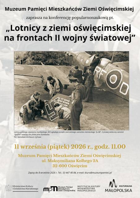 Konferencja pn. „Lotnicy z ziemi oświęcimskiej na frontach II wojny światowej”