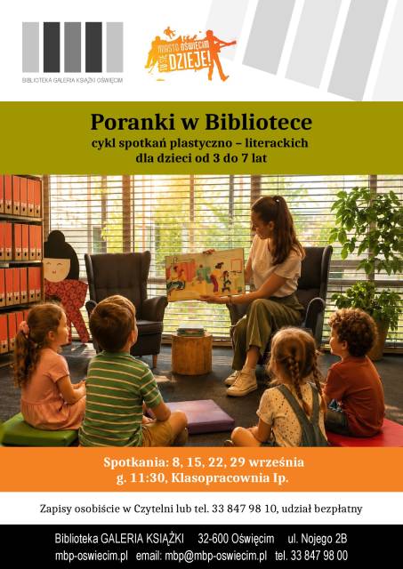 Poranki w Bibliotece