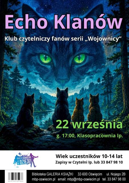 Echo Klanów - klub czytelniczy fanów serii „Wojownicy”