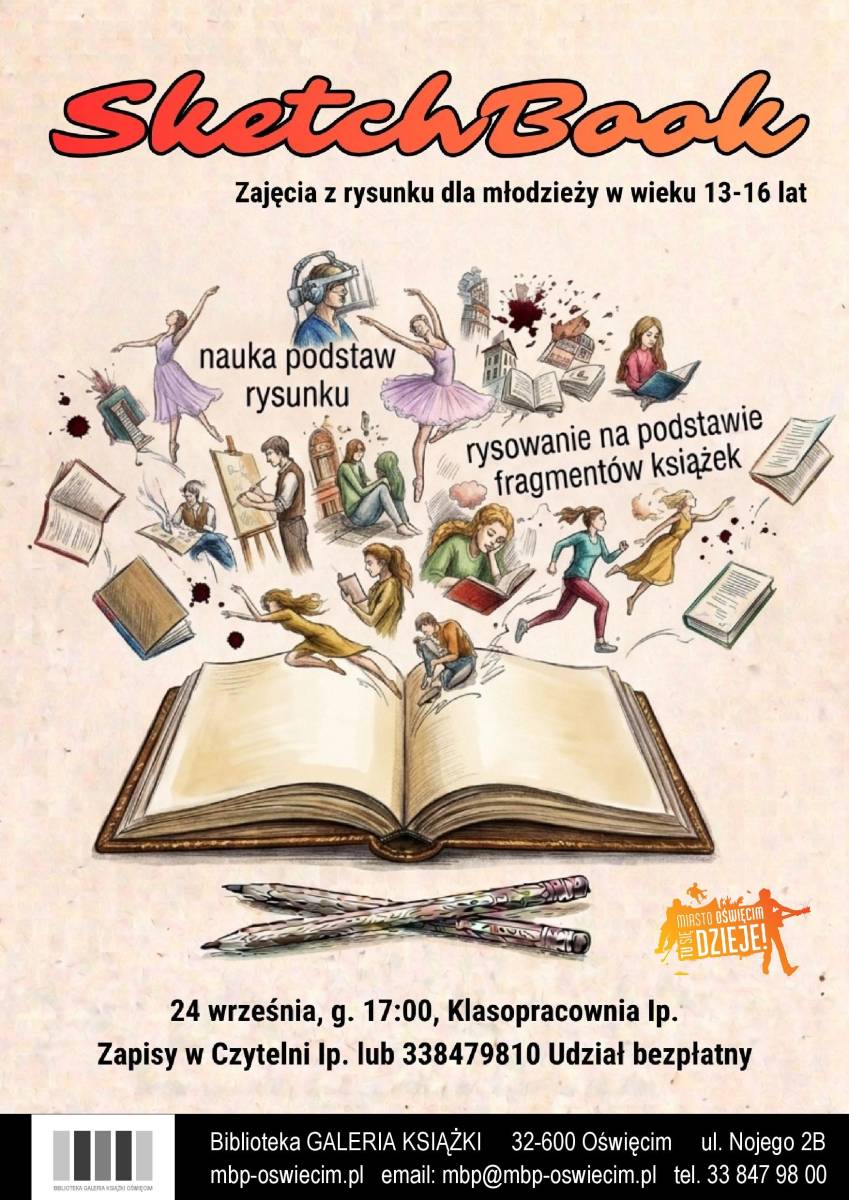 SketchBook - zajęcia z rysunku dla młodzieży