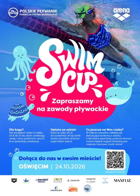 Zawody pływacki Arena Swim Cup