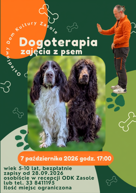 DOGOTERAPIA czyli zajęcia z psem