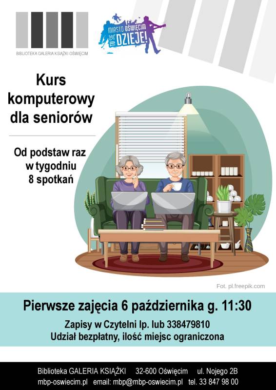 Kurs komputerowy dla seniorów