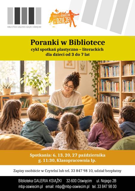 Poranki w Bibliotece