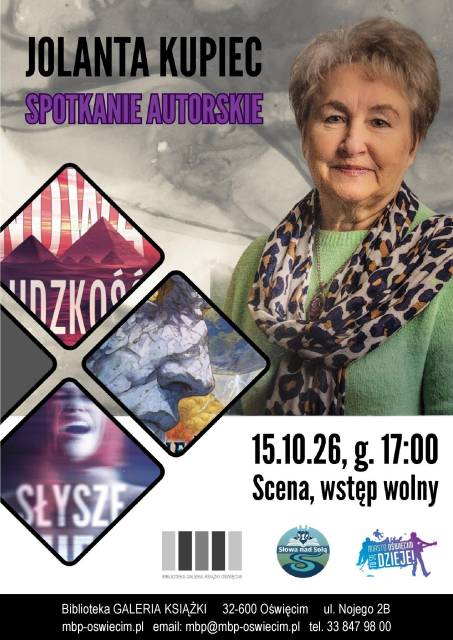 Słowa nad Sołą – spotkanie z Jolantą Kupiec