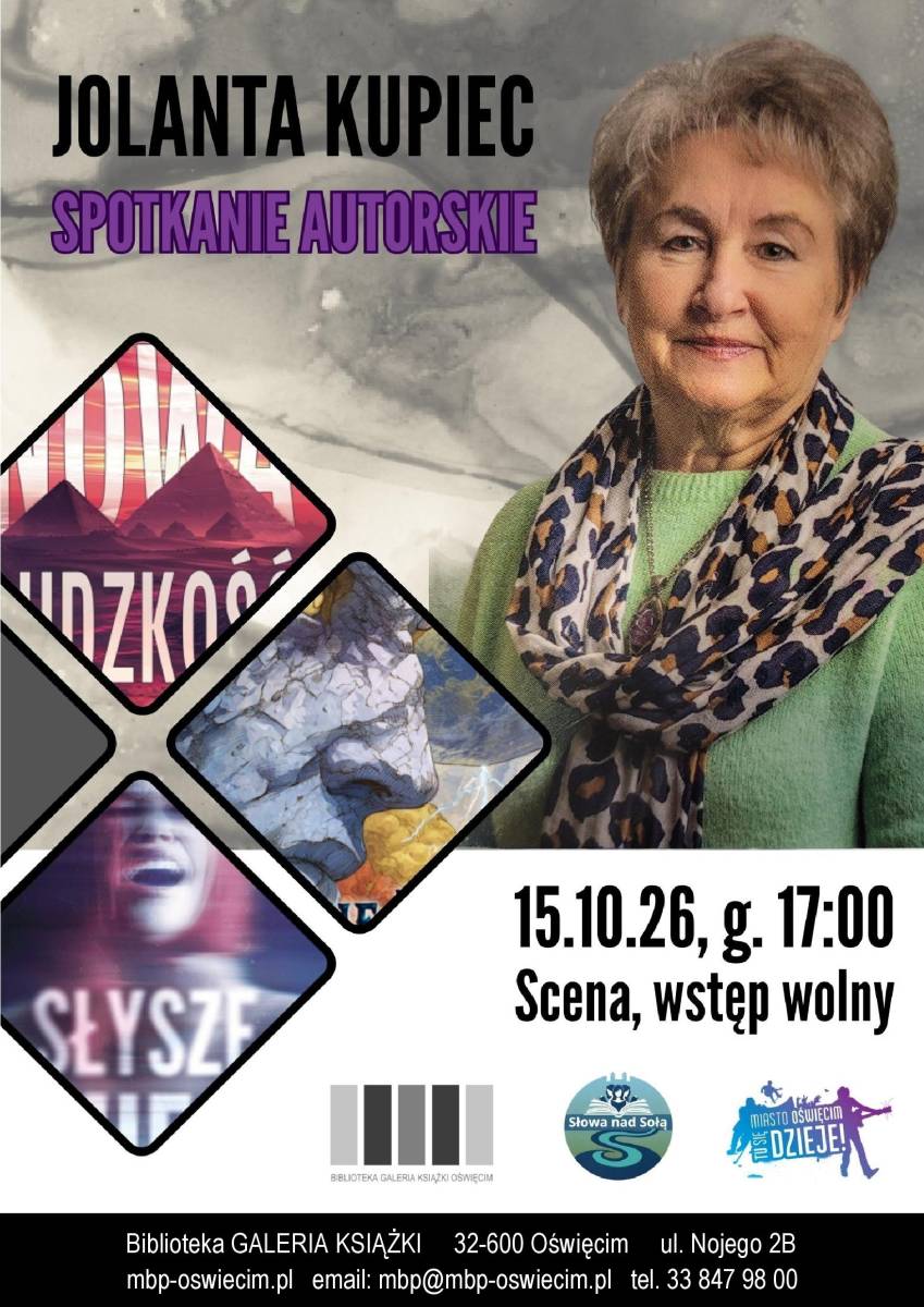 Słowa nad Sołą – spotkanie z Jolantą Kupiec