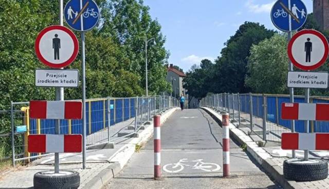 Oświęcim. Rusza przebudowa kładki przy ul. Cichej