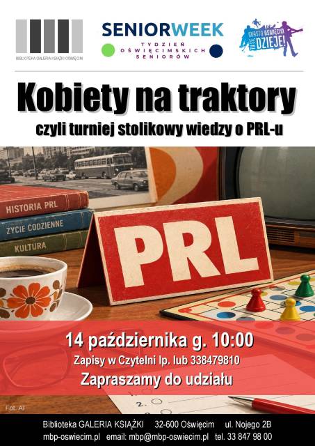 Kobiety na traktory – turniej stolikowy