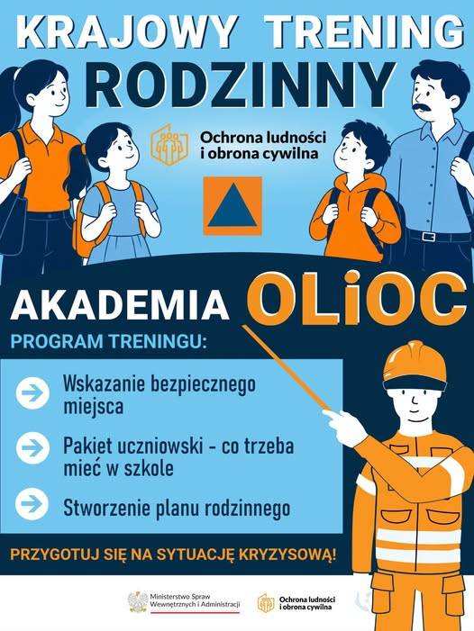 Oświęcim. Krajowy Trening Rodzinny. Sprawdź, jak postępować w razie alarmu