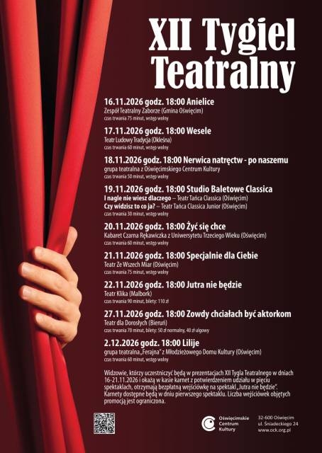 XII Tygiel Teatralny 2026