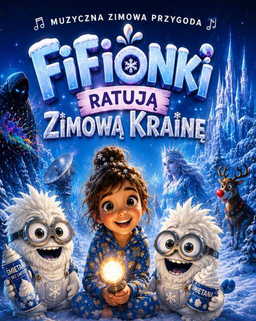 „Fifionki ratują Zimową Krainę” – muzyczny spektakl mikołajkowy dla dzieci