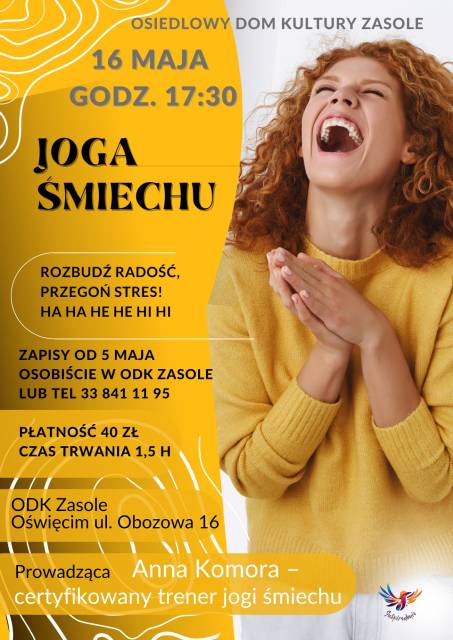 Joga Śmiechu – warsztaty radości i dobrego samopoczucia
