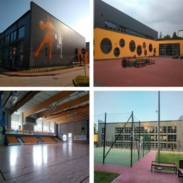 Hala sportowa przy Szkole Podstawowej Sportowej z Oddziałami Mistrzostwa Sportowego nr 8 w Oświęcimiu