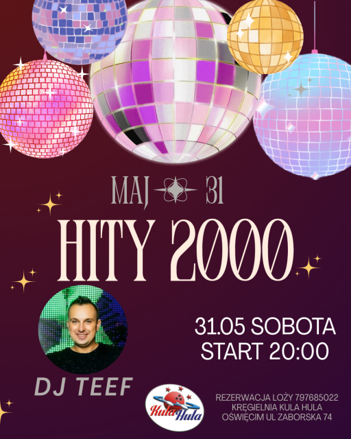 Hity Dekady 2000 w kręgielni Kula Hula