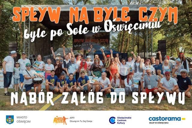 Zgłoszenia do 2 edycji Spływu na Byle Czym – byle po Sole w Oświęcimiu