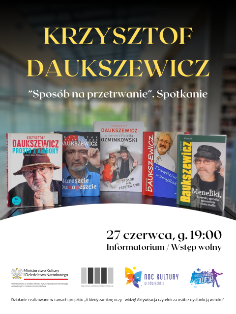 Spotkanie z Krzysztofem Daukszewiczem