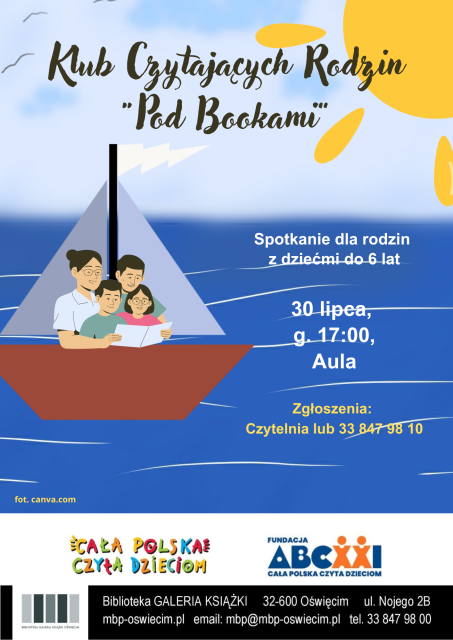 Klub czytających rodzin "Pod Bookami"