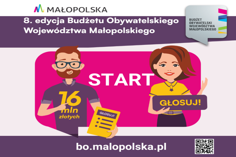 Oświęcim. Ostatni dzień, aby zagłosować na projekty ujęte w Budżecie Obywatelskim Województwa Małopolskiego