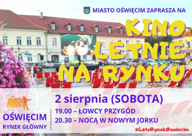 Kino Letnie na Rynku - 2.08.