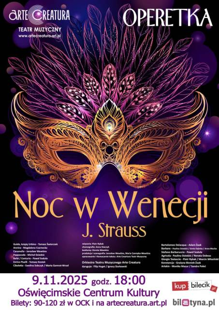 „Noc w Wenecji” – operetka Johanna Straussa
